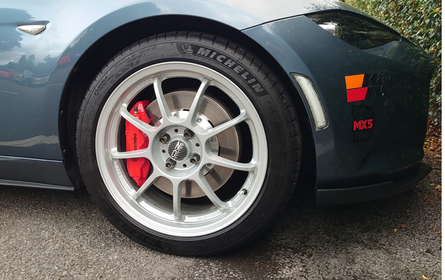 Mazda MX5 Mk4 (ND) Brembo 4 pot big brake kit with 2 piece discs