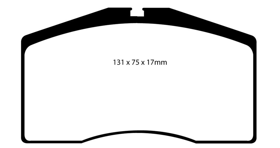 EBC Redstuff pads for Compbrake PR7 calipers