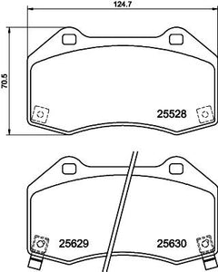 Mazda MX5 Mk4 (ND) 2.0 front & rear discs with Mintex pads (Brembo fronts)
