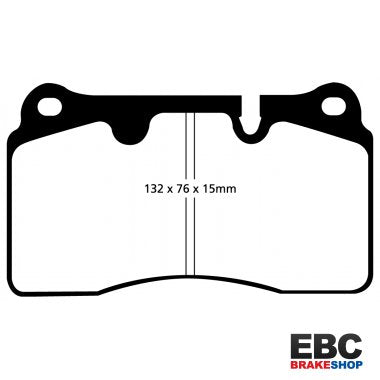 EBC Racing RPX pads for Brembo Megane Mk3 250/265 (Front)