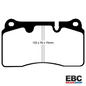 EBC Racing RPX pads for Brembo Megane Mk3 250/265 (Front)