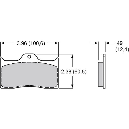 Wilwood pads for Wilwood Dynalite calipers