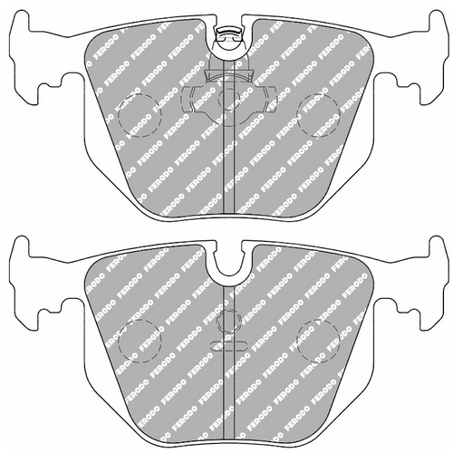 BMW E46 M3 rear Ferodo DS2500 pads