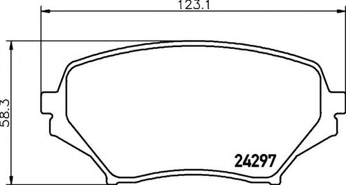 Mintex pads for Mazda MX5 Mk3 NC front calipers