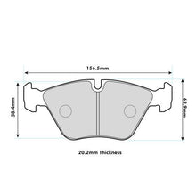 BMW E46 M3 PBS ProRace pads (Rear)