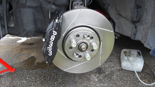 Honda Accord Wilwood Superlite 4 pot brake kit